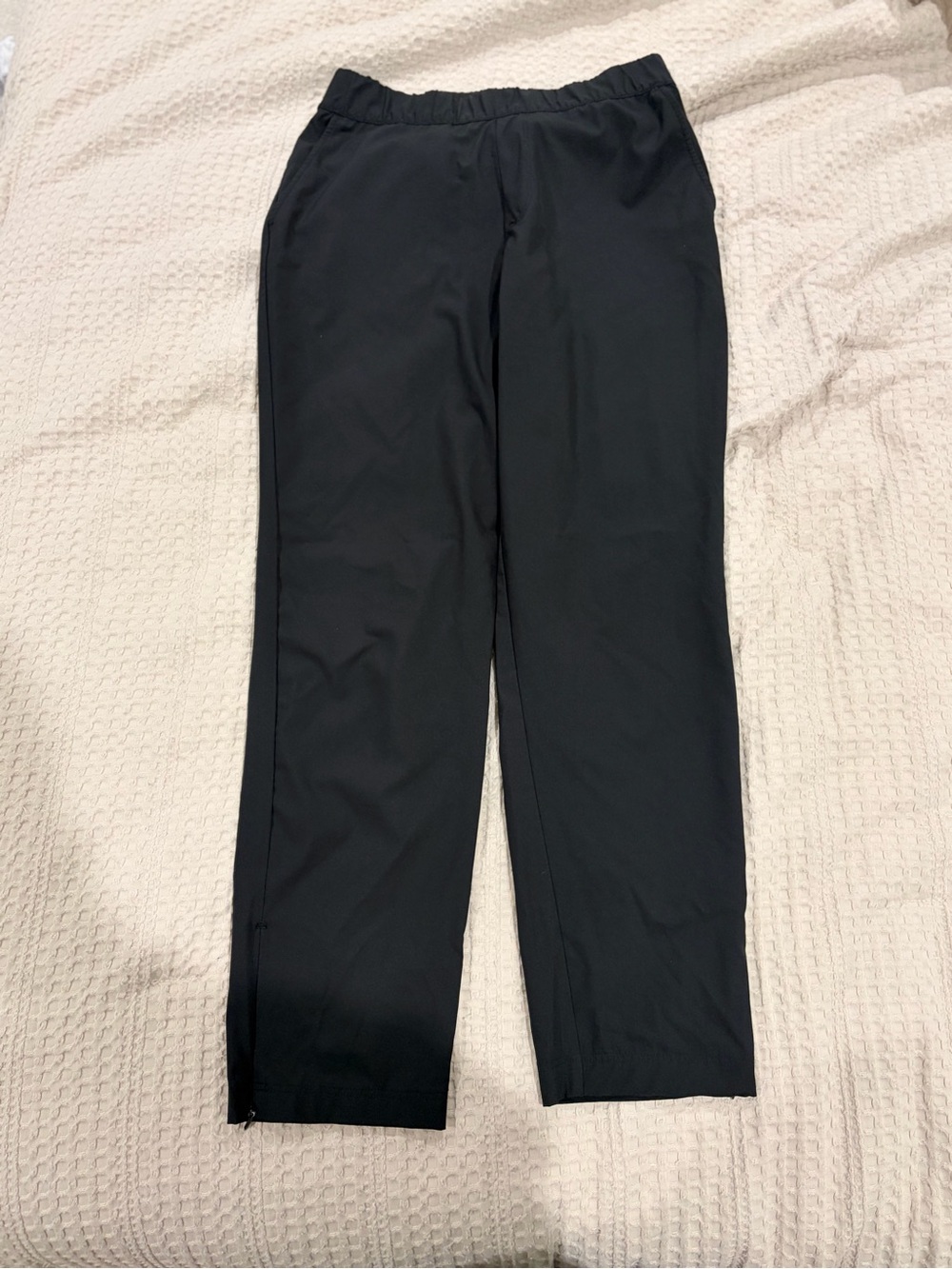 Tommy Bahama Black Women's Elastic-Waist Track Pants